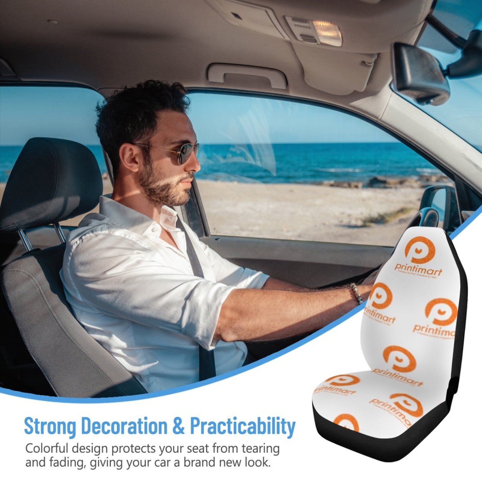 Car Front Seat Covers (Demo) - Image 4