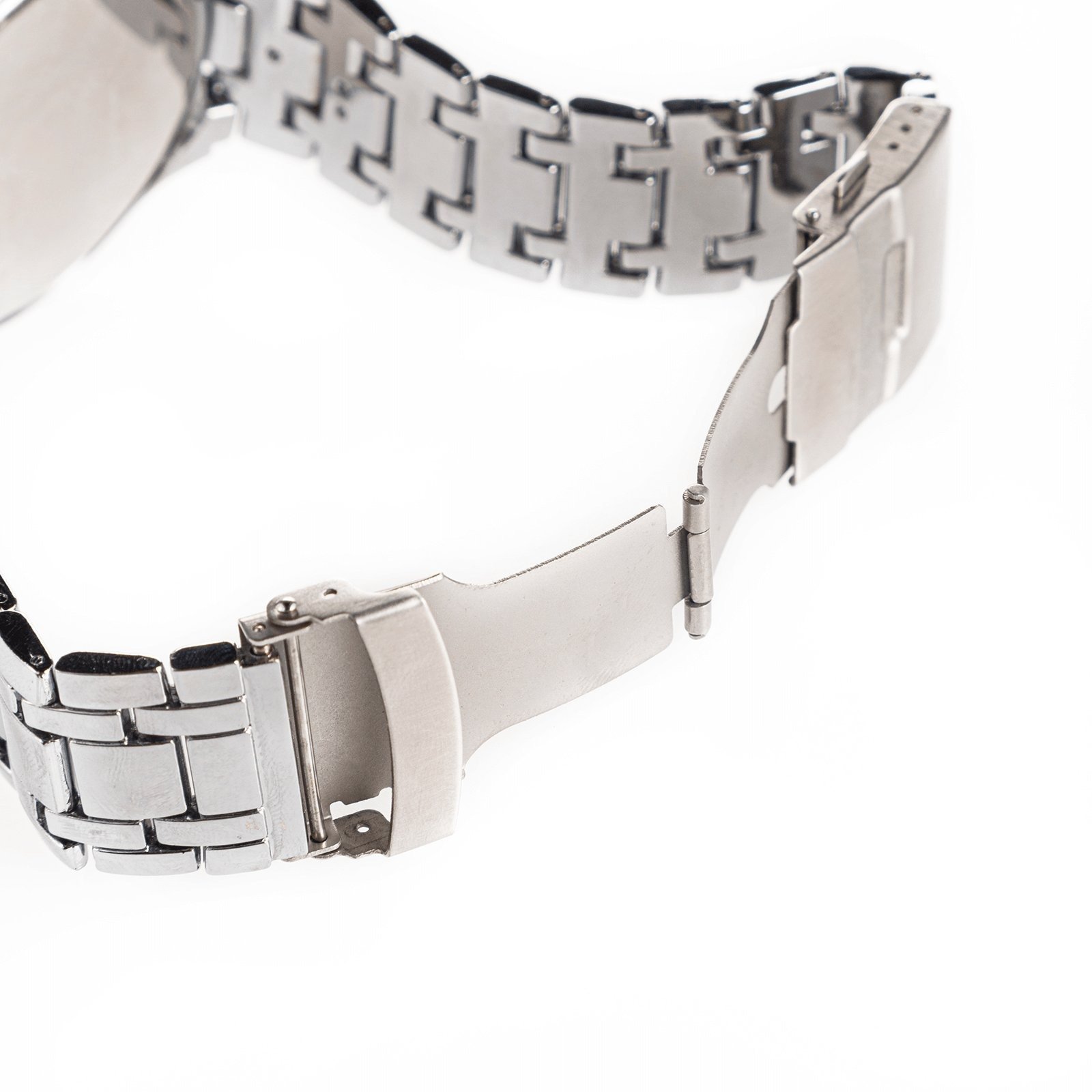 Unisex Silver Watch with Box (Demo) - Image 4