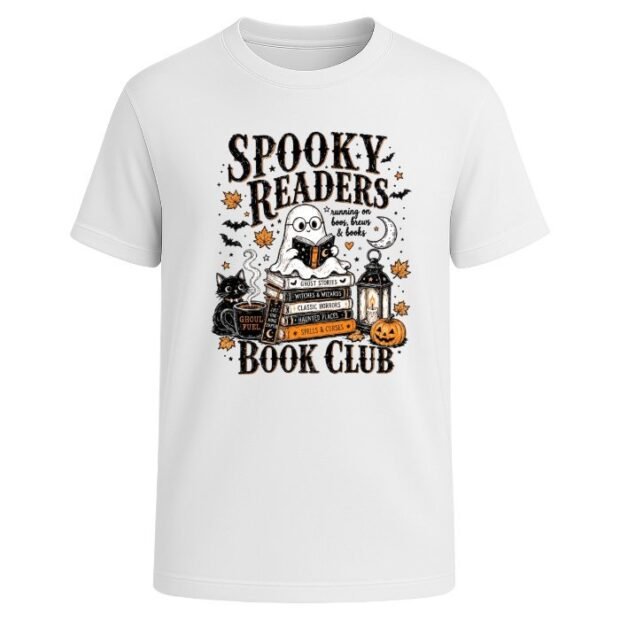Spooky Reader's Book Club Ghost